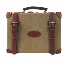 TOURBON Bestseller Hign Qualität Vintage Canvas Ammo Boxen